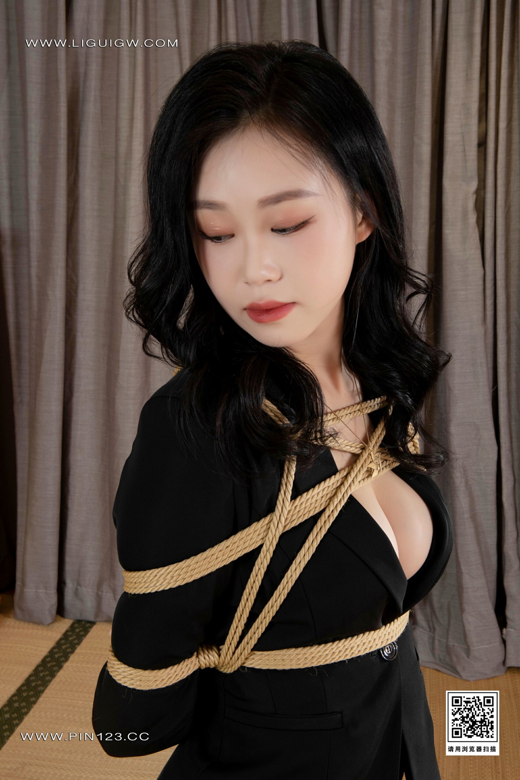 [Ligui丽柜] 2024.09.13 绳锁秘书 尔尔_第2张