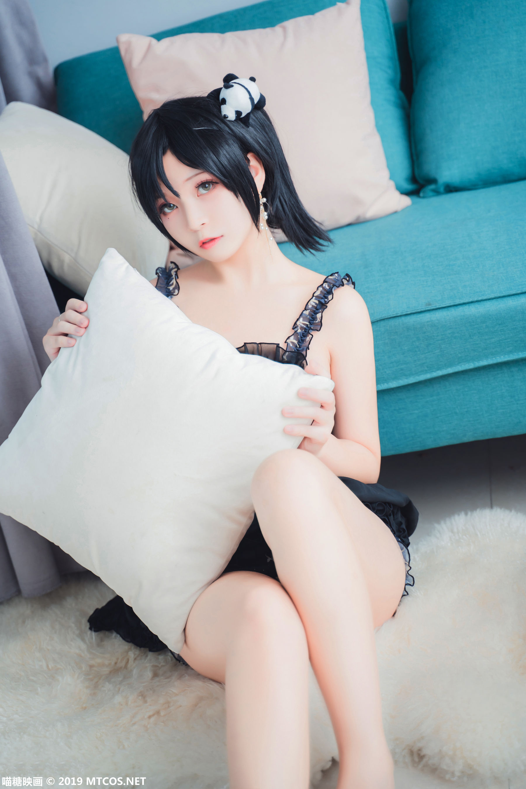 [喵糖映画] VOL.063 樱井momo – 蕾丝吊带-奶仔圈