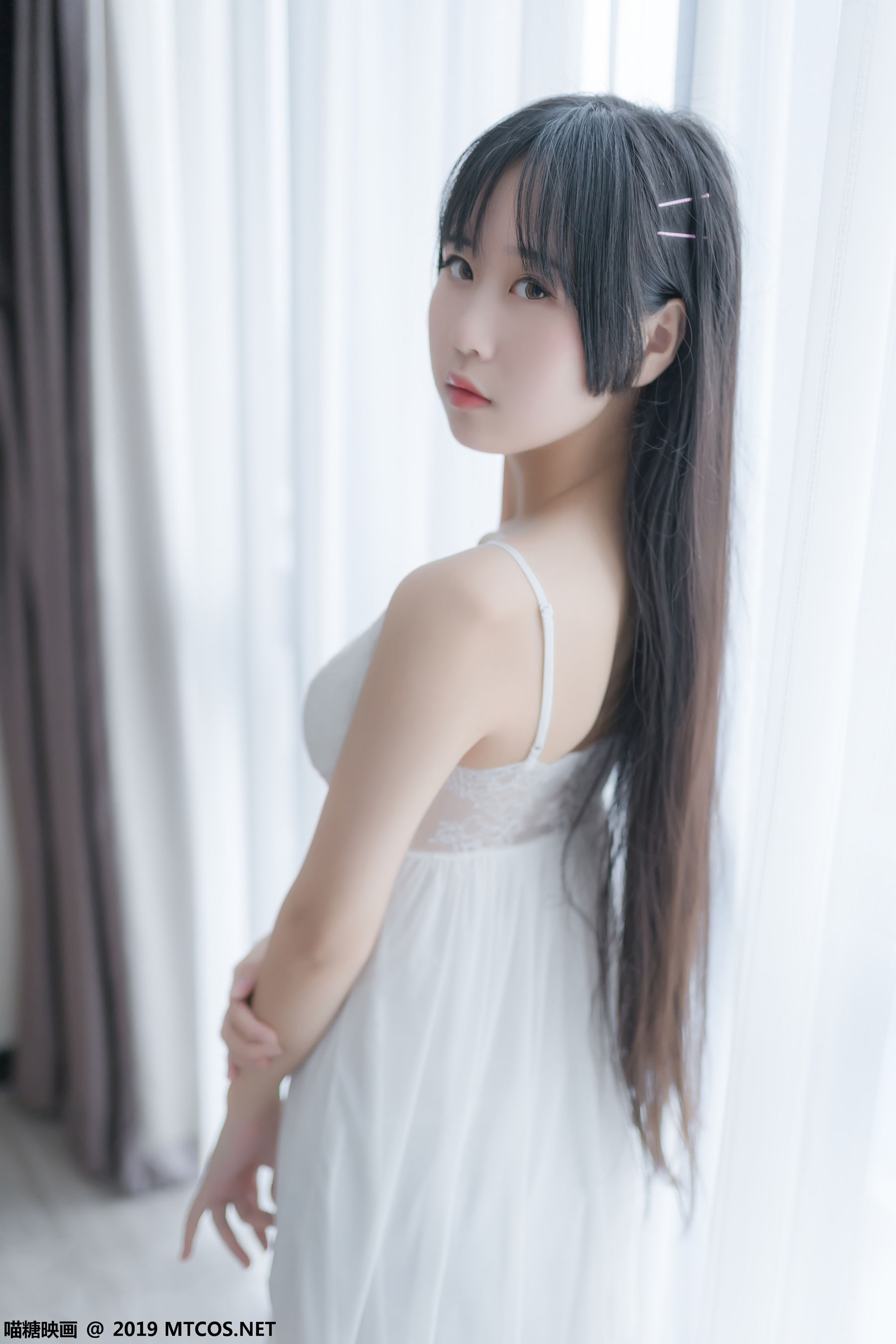 [喵糖映画] VOL.069 萌芽儿o0 - 白纱裙_第4张