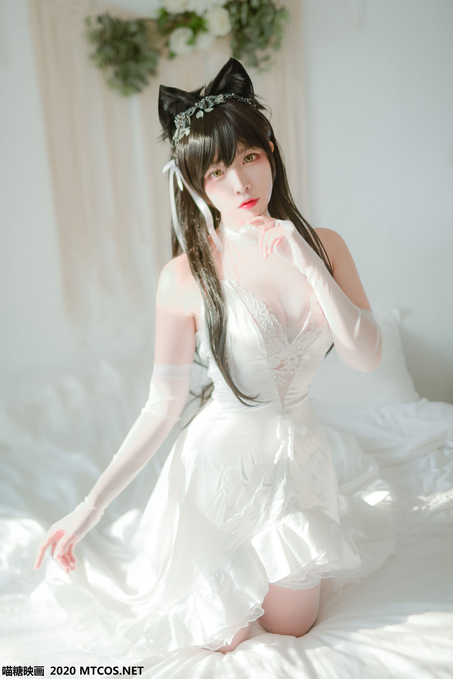 [喵糖映画] VOL.100 二佐Nisa 婚纱爱宕-奶仔圈