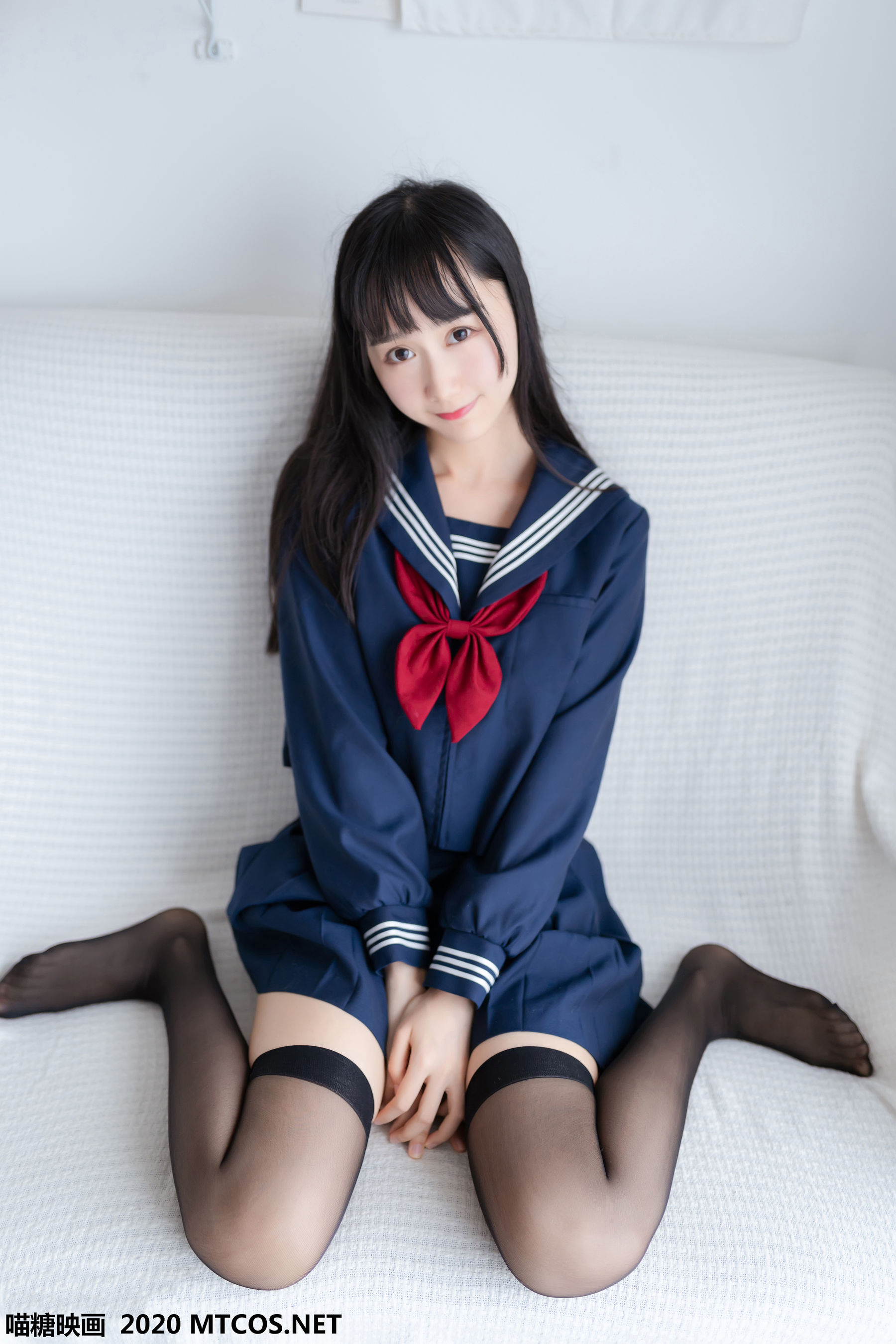 [喵糖映画] JKL.005 木绵绵 水手JK制服_第4张