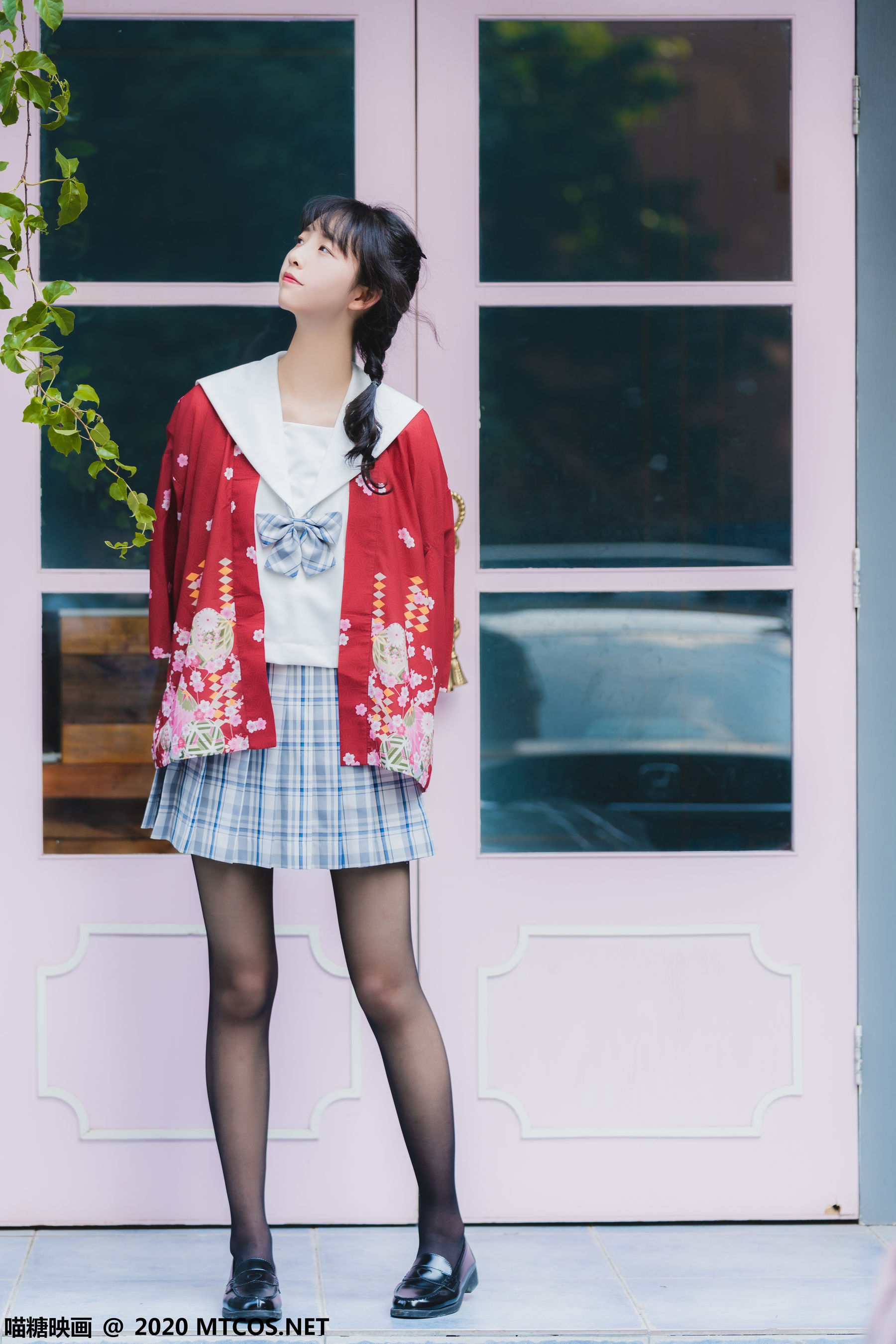 [喵糖映画]  JKL.018 西呱呀呀呀 户外JK制服-奶仔圈