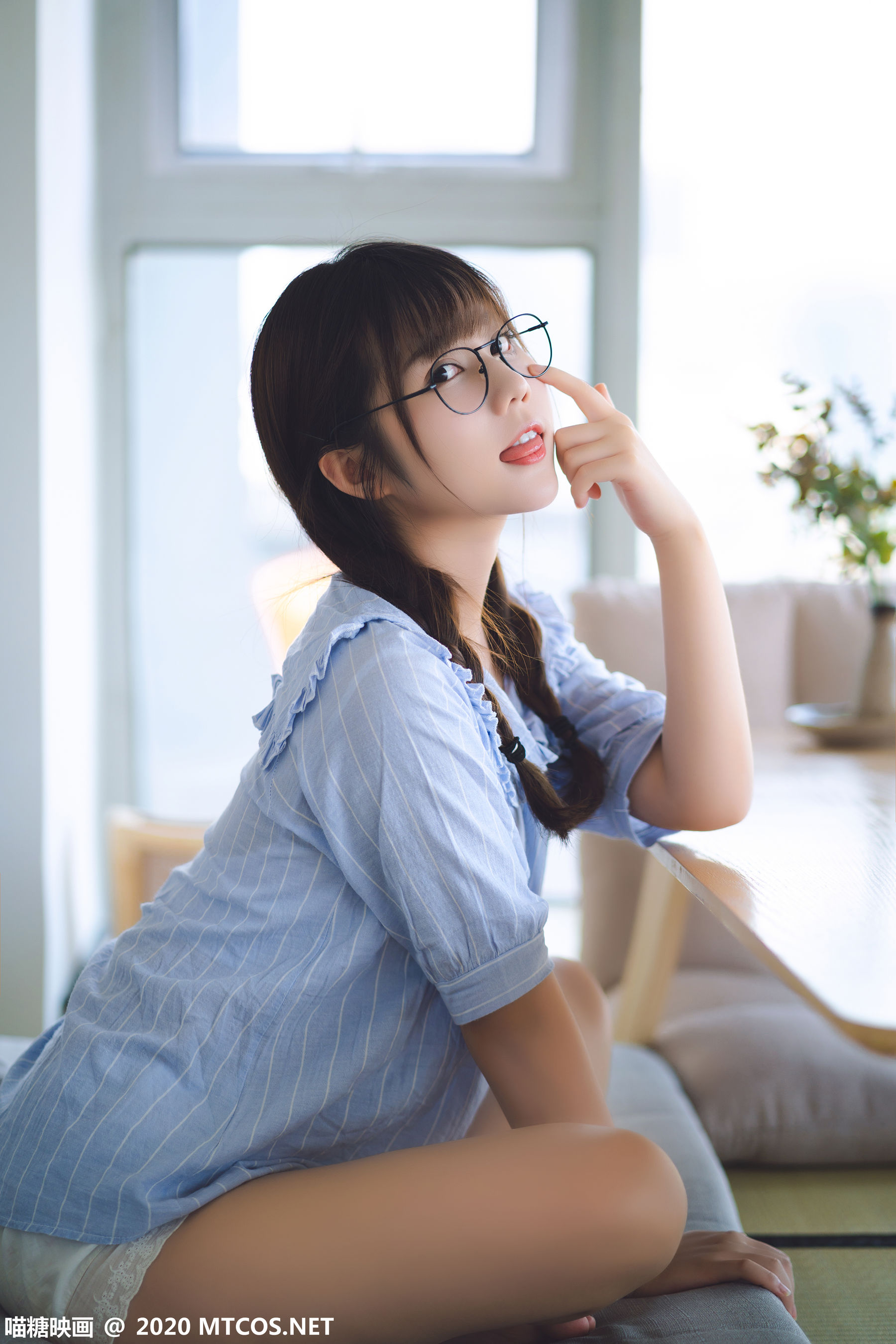 [喵糖映画] VOL.159 镜酱 居家女友-奶仔圈