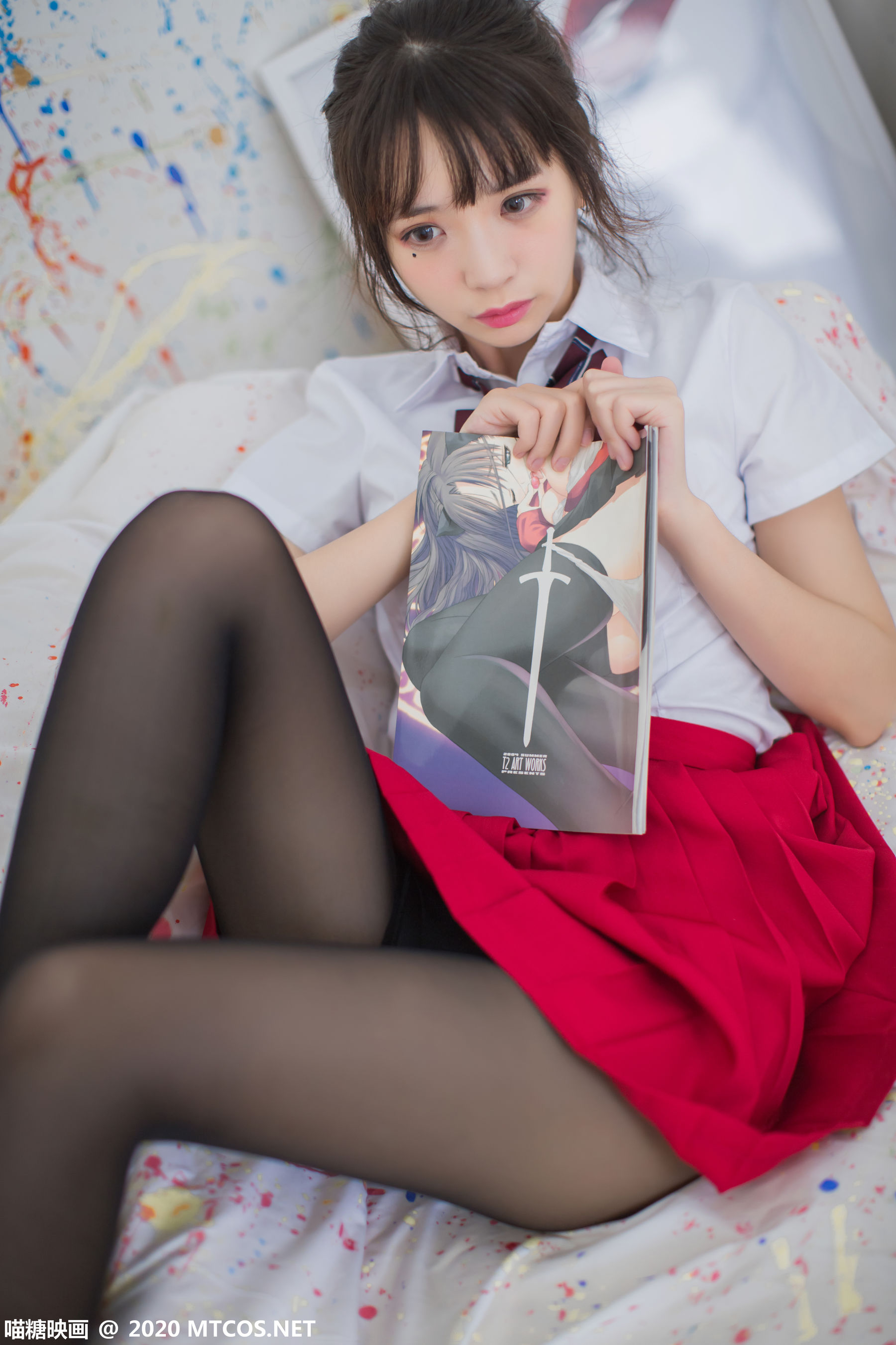 [喵糖映画] VOL.319 疯猫ss 画室少女-奶仔圈