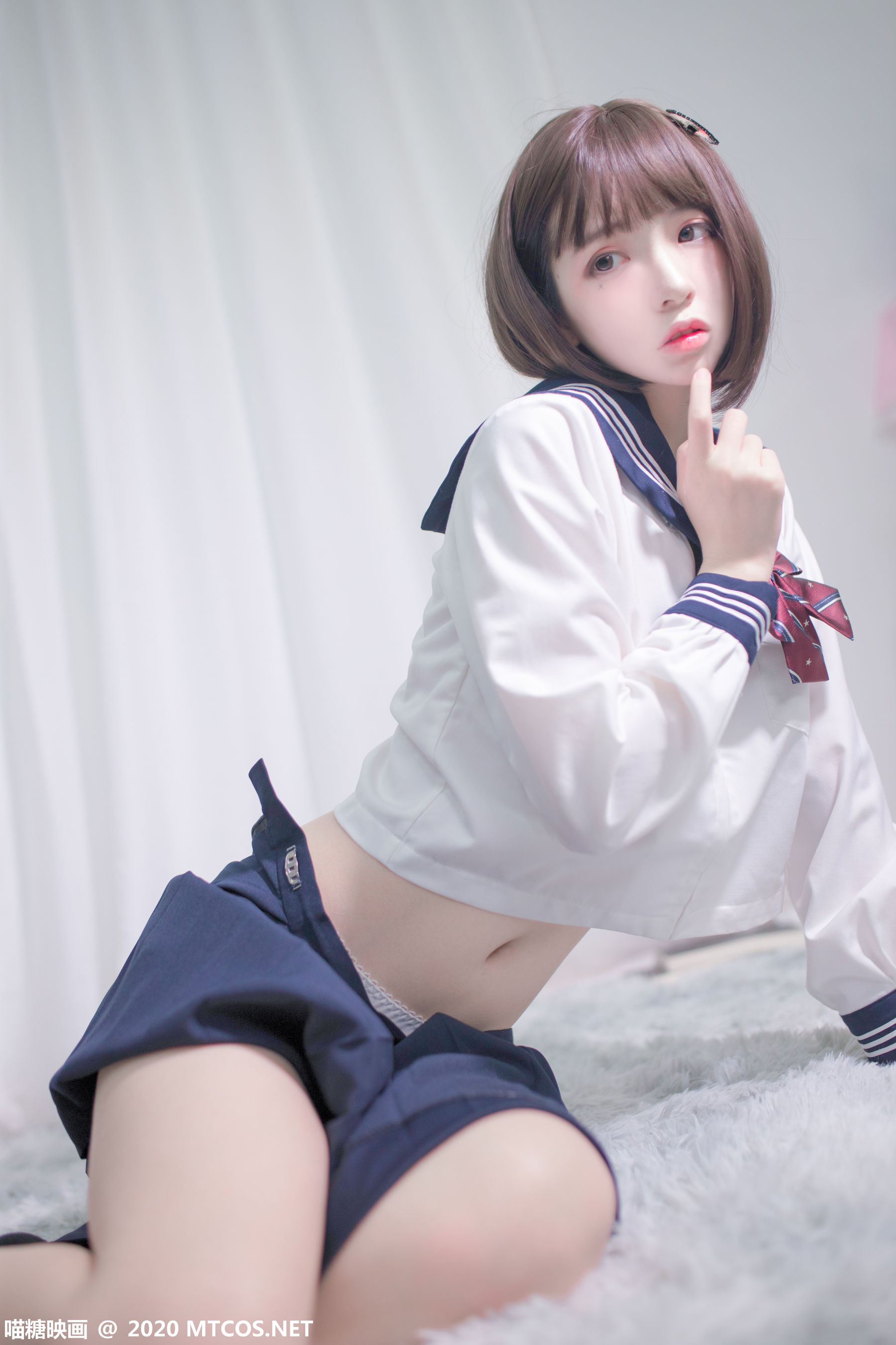 [喵糖映画] VOL.349 疯猫ss 居家JK制服_第4张