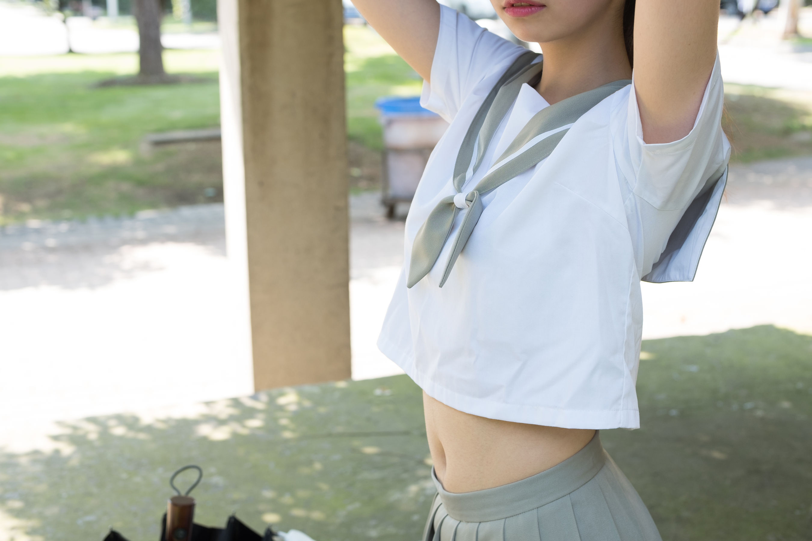 [森萝财团] R15-026 JK白丝户外-奶仔圈