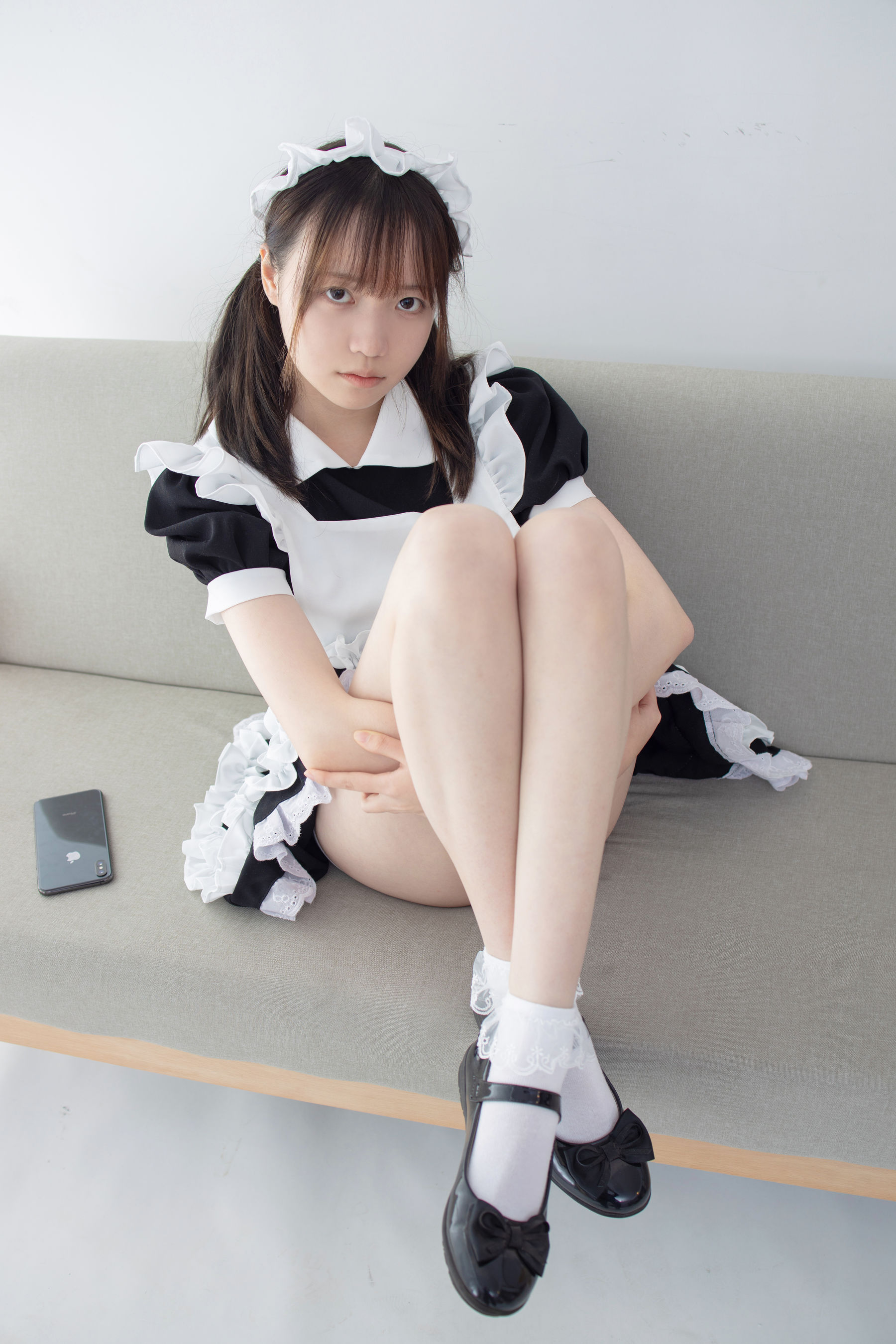 [森萝财团] JKFUN-053 Aika 蕾丝花边短袜女仆_第5张
