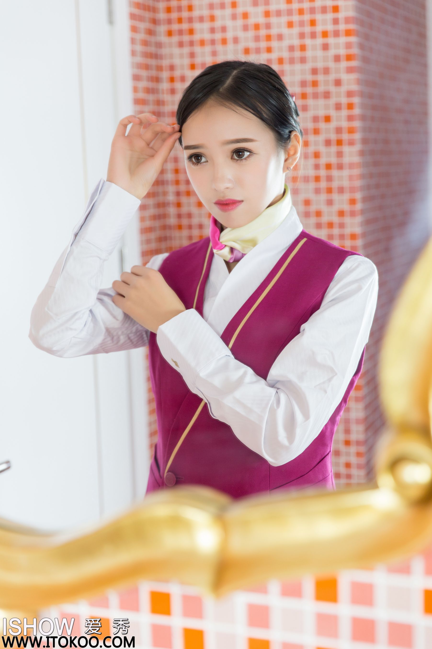 馨雅Adela《南航空姐》 [ISHOW爱秀] NO.092-奶仔圈